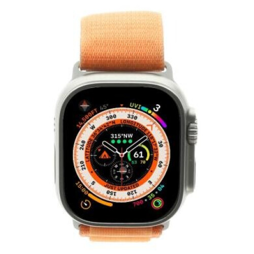 Apple Watch Ultra Titangehäuse 49mm Alpine Loop ...