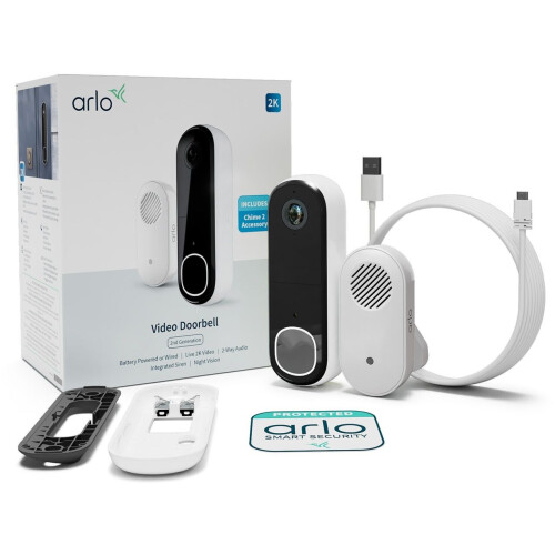 Maak kennis met de Arlo 2K Videodeurbel, de ...