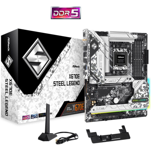 Maak kennis met de ASROCK X670E Steel Legend, een ...