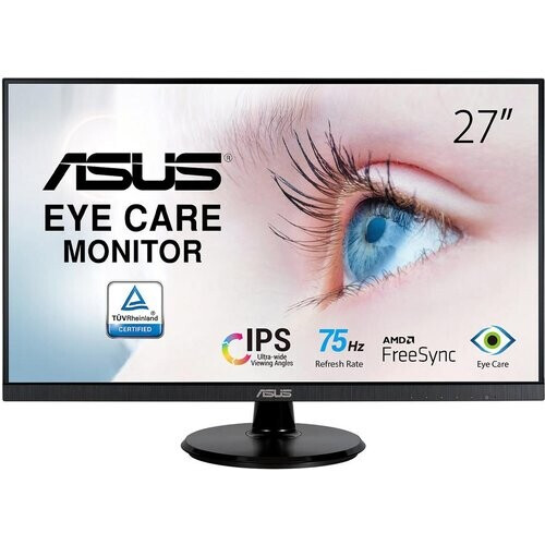 ASUS VA27DQ Eye Care Monitor features 27-inch IPS ...
