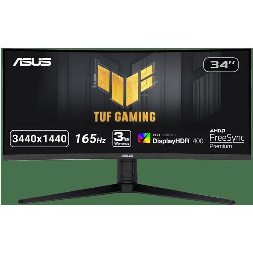 34 Inch TUF Gaming WQHD 1440P 165Hz Anti-Glare ...