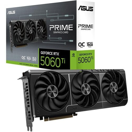 Asus NVIDIA GeForce RTX 5060 Ti 16GB GDDR7 PRIME ...
