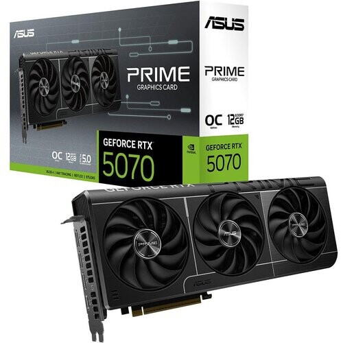 Asus NVIDIA GeForce RTX 5070 12GB GDDR7 PRIME OC ...