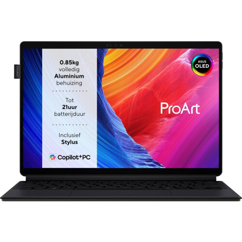 De ASUS ProArt PZ13 OLED HT5306QA-LX006X is een ...
