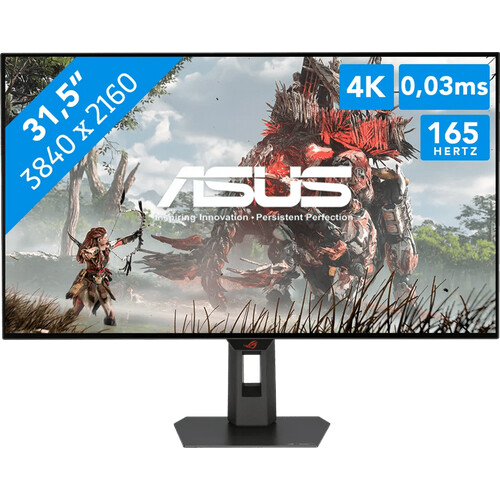 Auf dem 31,5 Zoll großen ASUS ROG Strix OLED ...