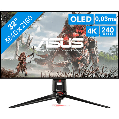 Auf dem ASUS ROG Swift OLED PG32UCDMZ 32 Zoll 4K ...