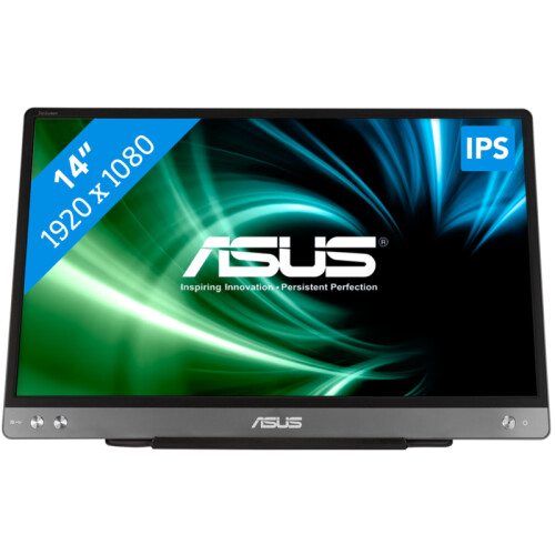 De ASUS ZenScreen MB14AC is een portable monitor ...