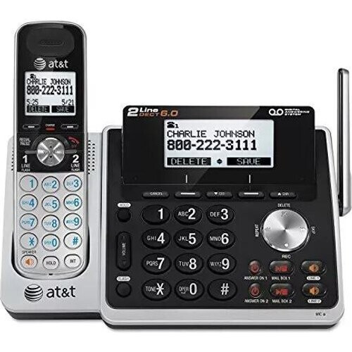 Two-line answering system with Caller ID and Call ...