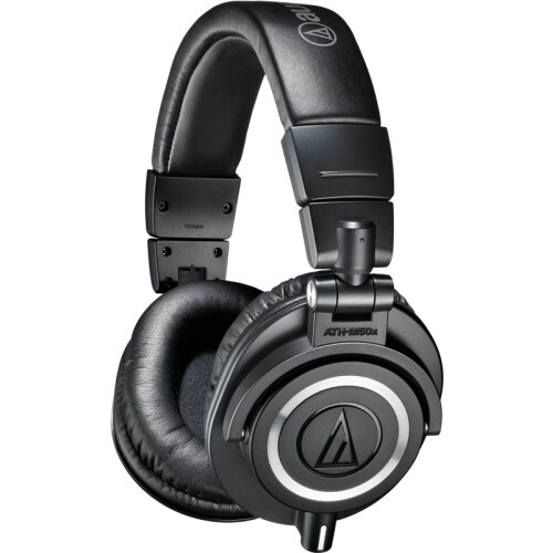 Met de Audio-Technica ATH-M50X draai je overal je ...