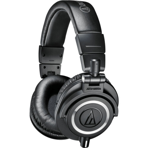 Met de Audio-Technica ATH-M50X draai je overal je ...
