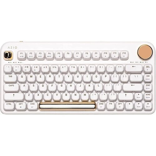 AZIO IZO Wireless Bluetooth Mechanical Keyboard ...