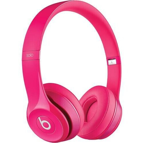 Headphone Beats Solo2 Wired On-Ear - Pink ...