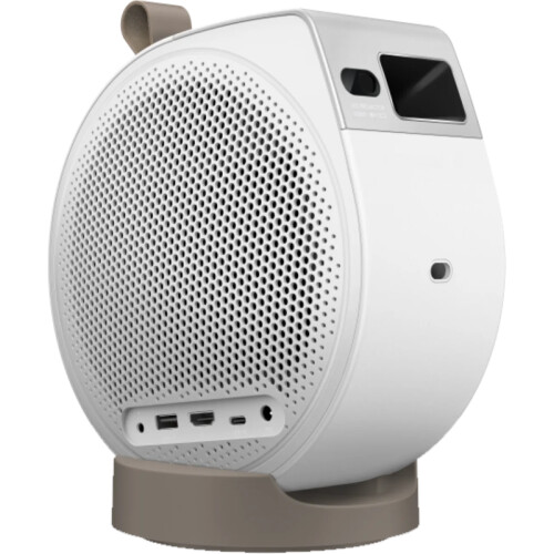 Geniet van een beamer die je makkelijk meeneemt ...