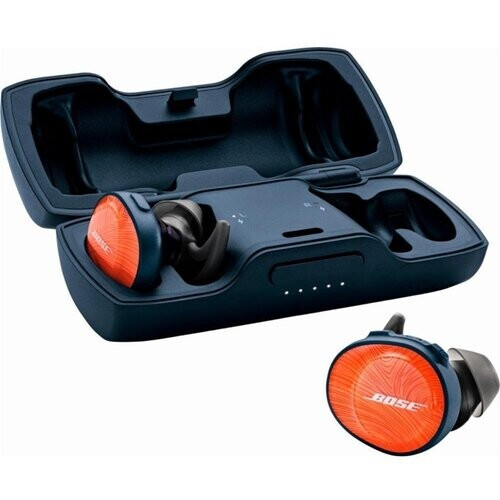 Earphone Bluetooth Bose Soundsport Free - Orange ...