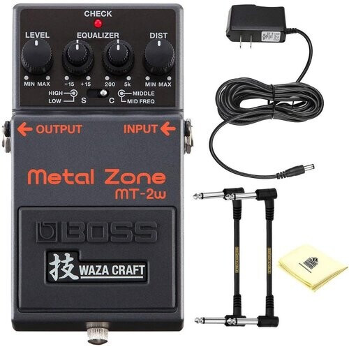 Distortion pedal Boss MT-2W - Black ...