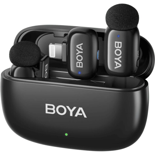 De Boya Mini Ultra-Mini Zwart (Lightning) is een ...