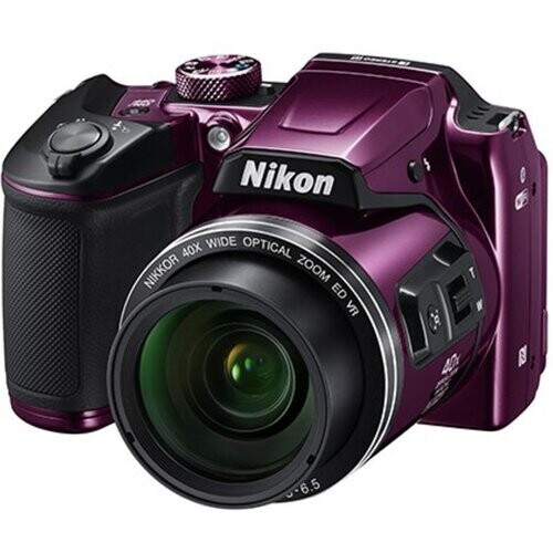 Bridge - Nikon CoolPix B500 Purple + Lens Nikon ...