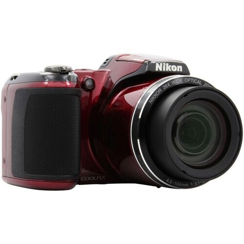 Bridge - Nikon CoolPix L810 - Red + Lens Nikon ...