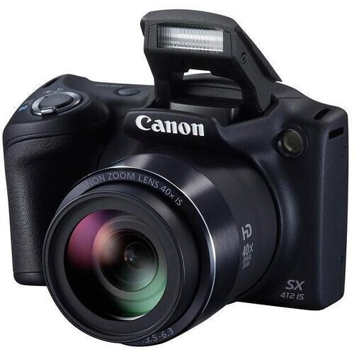 Digital CANON PowerShot SX412 IS - Black ...