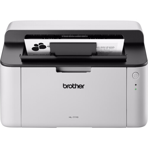 Met de Brother HL-1110 laserprinter print je ...