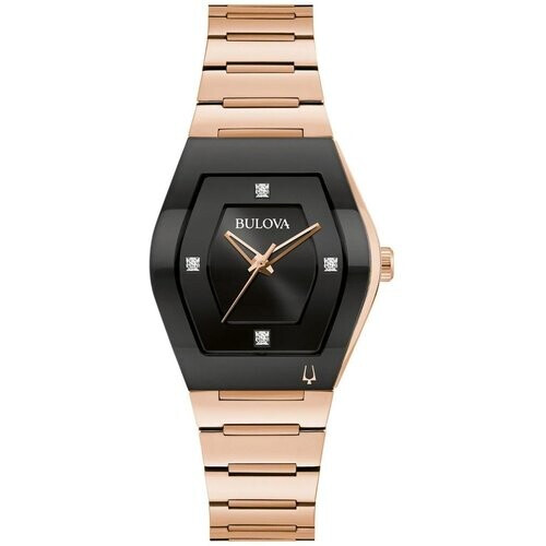 Bulova Women's Quartz Rose Gold Stainless Steel ...