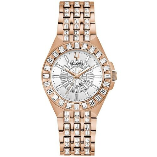 Bulova Phantom Women's Quartz Crystal Accent Watch ...