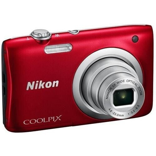 Cámara compacta Nikon Coolpix A100 - Rojo + ...