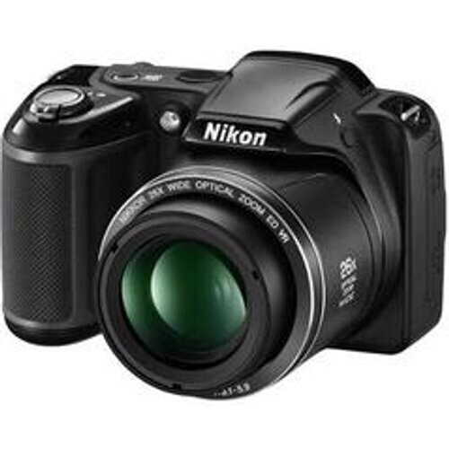 Compacta - Nikon Coolpix L320 Negro + objetivo ...