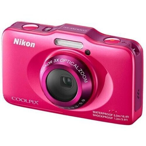Compacto - Nikon Coolpix S31 - Rosa ...