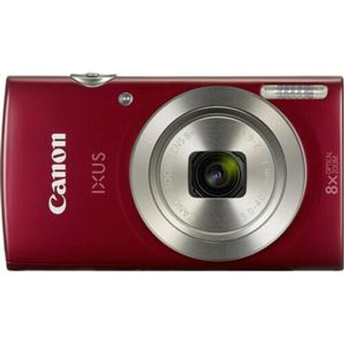Compacta - Canon Ixus 185 Rojo Canon Canon 8x ...