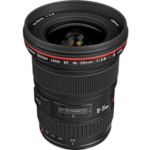 Lens Canon EF 16-35mm f/2.8L II USM - Black ...