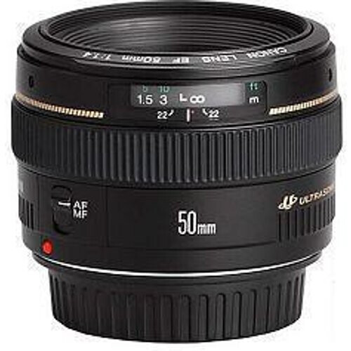 Canon EF 50mm f / 1.4 USM Lens - Black ...