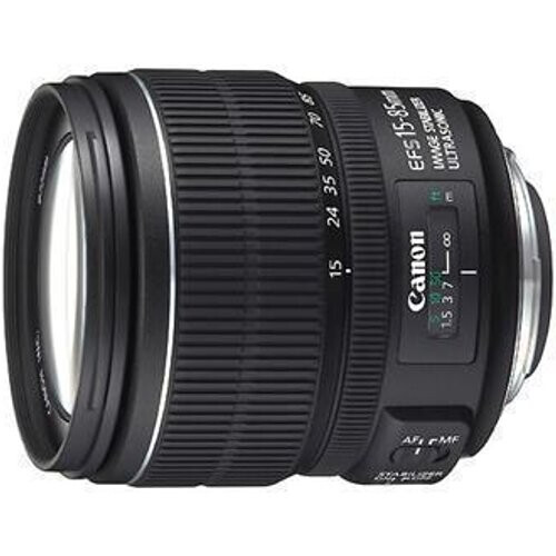 Lens Canon EF-S 15 - 85mm - 5.6 IS USM - Black ...