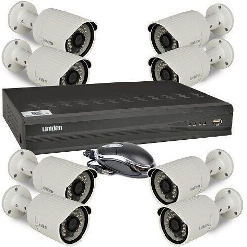 Uniden UNVR165x8 ProHD 1080p 16-Channel 2TB NVR ...