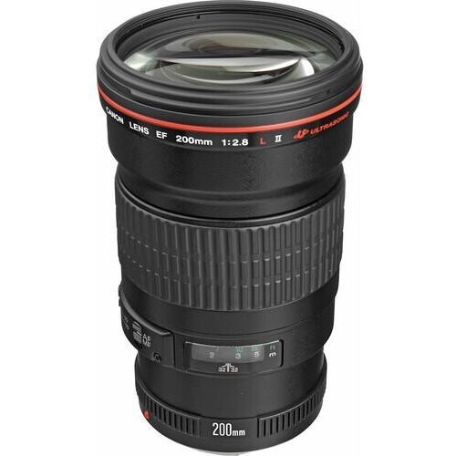 Lens Canon EF 200mm f/2.8 L II USM - Black ...