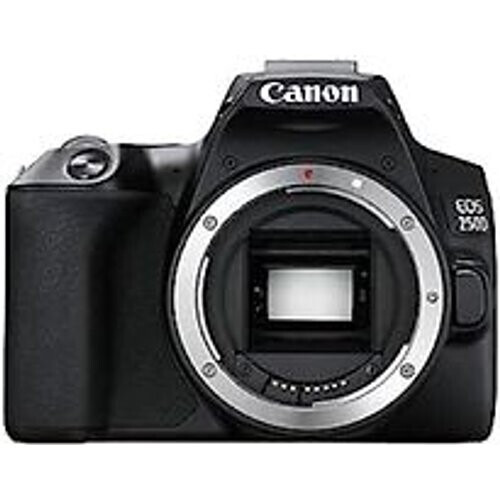De Canon EOS 250D Body in zwart is een compacte ...