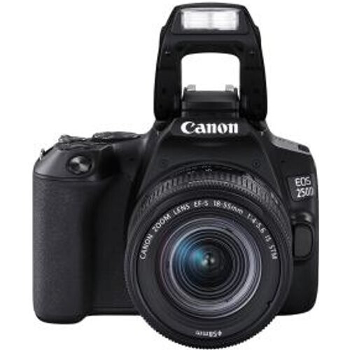 Canon EOS 250D con objectivo EF-S 18-55mm ...