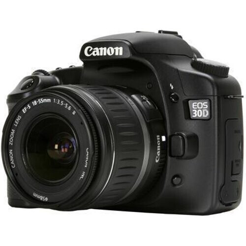 Canon EOS 30D - Negro + Canon EF-S 18-55mm ...