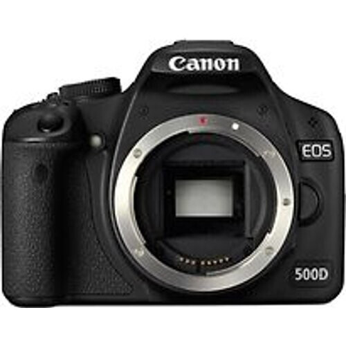 De Canon EOS 500D body in de kleur zwart is een ...