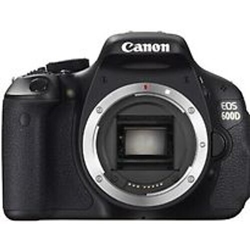 De Canon EOS 600D body in de kleur zwart is een ...