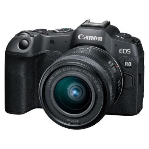 Canon EOS R8 avec objectif RF 24-50mm 4.5-6.3 IS ...
