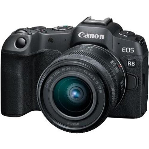 Canon EOS R8 con Objetivo RF 24-50mm 4.5-6.3 IS ...