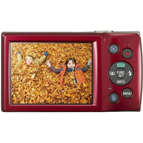 Canon Ixus 175 - Red + Canon Zoom Lens 8X ...