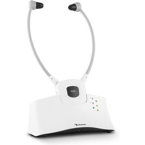 Cascos Micrófono Auna Stethophone - Blanco ...