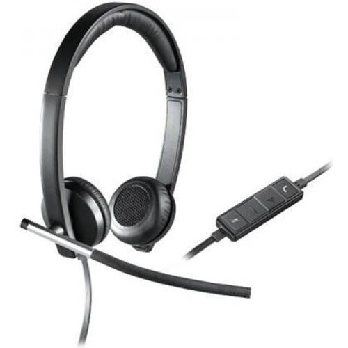 Cascos Micrófono Logitech H650E - Negro/Gris ...