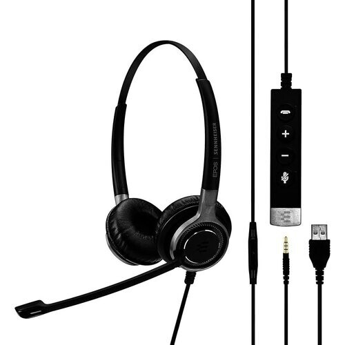 Cascos micrófono Sennheiser SC 665 - Negro ...