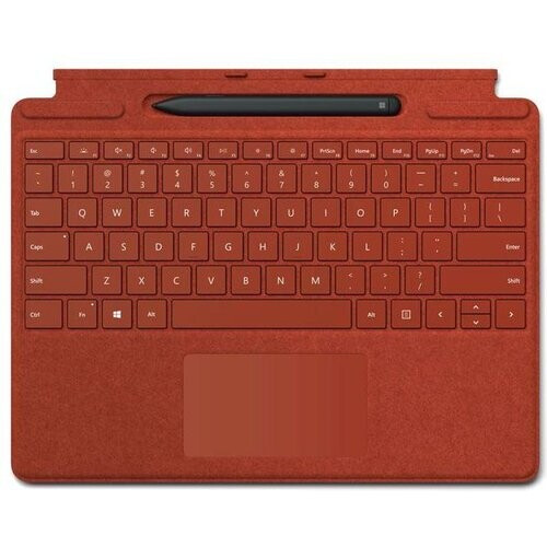 Clavier Microsoft QWERTY Nordique Rouge Sans-fil ...