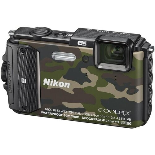 Compact - Nikon Coolpix AW130 - Militaire camo ...