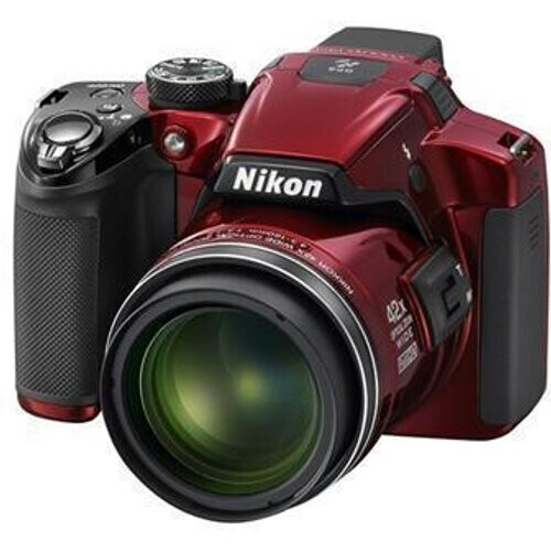 Compact Nikon coolpix P510 - Rouge Avec le P510 ...