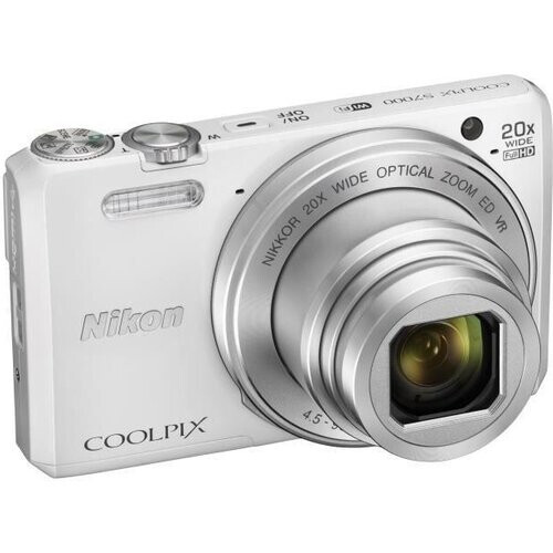 Compact - Nikon Coolpix S7000 White ...